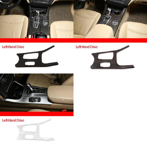 RHD＆ LHD センター コンソール ギア シフト パネル 装飾 ステッカー トリム 適用: BMW X3 F25 X4 F26 2011-2017 インテリア アクセサリー スタイル A LHD～スタイル C LHD AL-PP-2806 AL Car parts