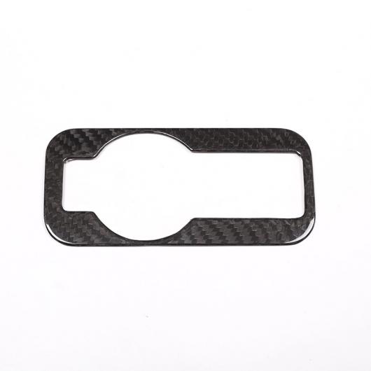 適用: フォルクスワーゲン/VOLKSWAGEN トゥアレグ 2011-2018 リアル カーボンファイバー 素材 ヘッドライト スイッチ フレーム トリム 適用: 左ハンドル車 アクセサリー ブラックカーボン AL-PP-3005 AL Interior parts for cars