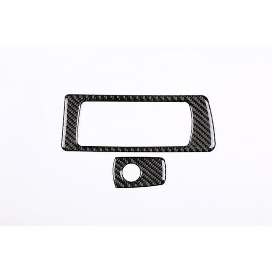 適用: BMW F30 F35 3 4シリーズ 2013-2018 リアル カーボンファイバー パッセンジャー ストレージ ボックス トリム ステッカー アクセサリー ブラックカーボン AL-PP-3029 AL Interior parts for cars