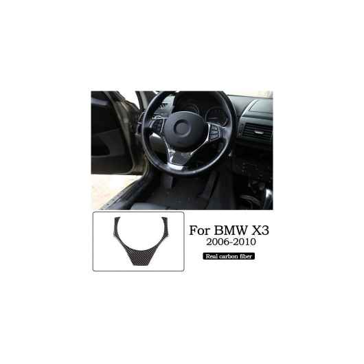 適用: BMW X3 E83 2006-2010 ソフト リアル カーボンファイバー調 インテリア 装飾 トリム フレーム 3D ステッカー デカール アクセサリー タイプ4 AL-PP-3364 AL Interior parts for cars｜オートパーツエージェンシー