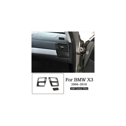 カーボンファイバー調 ダッシュボード ギア コンソール パネル 装飾 ステッカー 適用: BMW X3 E83 2006-2010 インテリア アクセサリー タイプ5 AL-PP-3365 AL Interior parts for cars 19,035円