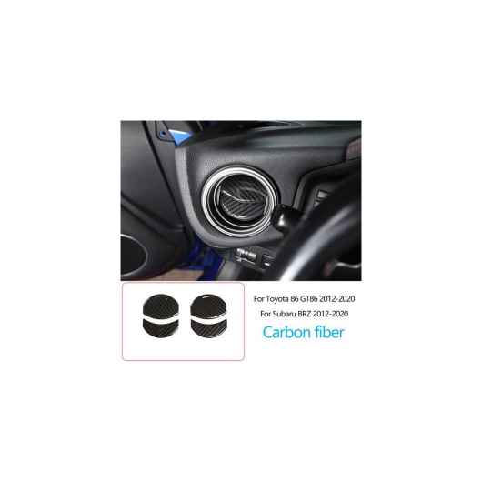 ギアシフト パネル AC 吹き出し口 ドア ハンドル カバー トリム 適用: トヨタ 86/スバル BRZ 2012-2020 ABS カーボンファイバー インテリア アクセサリー タイプ004 AL-PP-3428 AL Interior parts for cars