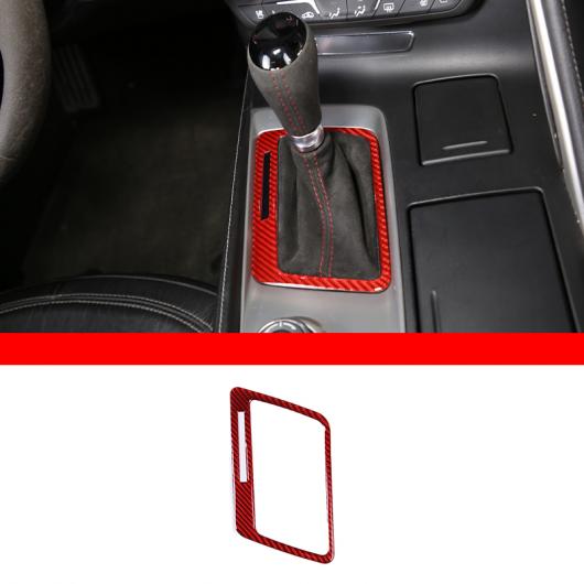 カーボンファイバー 適用: シボレー/CHEVROLET コルベット C7 2014-2019 レッド インテリア 装飾 ステッカー ギア ドア ハンドル ステアリング ホイール トリム タイプ7 AL-PP-3605 AL Interior parts for cars