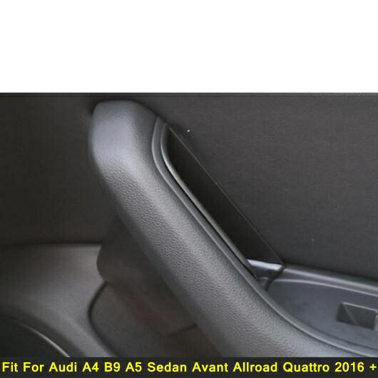 フロント インサイド ドア コンテナ ボックス カバー トリム ストレージ パレット 適用: アウディ/AUDI A4 B9 A5 セダン アバント オールロード クアトロ 2016-2020 AL-PP-3814 AL Interior parts for cars