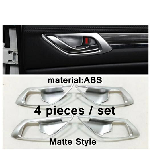 カップホルダー フレーム/シーリング ルーフ リード ライト ランプ トリム カバー ABS 適用: マツダ CX-8 KG CX8 2017-2021 マット インテリア パーツ タイプH AL-PP-4023 AL Interior parts for cars