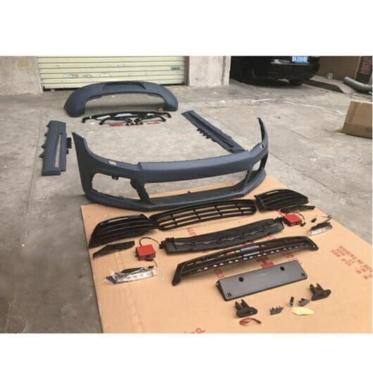 シロッコ R タイプ ボディ キット 未塗装 樹脂 フロント リア バンパー サイド スカート グリル 適用: VW シロッコ 2009 アップ 未塗装 AL-OO-2403 AL Exterior parts for cars