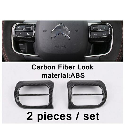 ドア ハンドル ボウル/ステアリング ホイール/A ピラー カバー トリム カーボン調 インテリア キット 適用: シトロエン/CITROEN C5 エアクロス 2018-2022 モデル 4 AL-PP-4088 AL Interior parts for cars