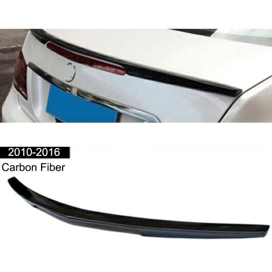 カーボンファイバー リア スポイラー トランク ウィンド ウイング 適用: ベンツ C E クラス W205 W117 FD RT AMG C63 スタイル スポイラー 2007-2021 E クーペ AL-OO-2602 AL Exterior parts for cars
