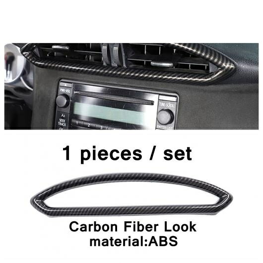 カーボンファイバー ステアリング ホイール/セントラル コントロール/ウインドウ スイッチ ボタン 適用: スバル BRZ/トヨタ GT86 2013-2021 インテリア パーツ タイプH AL-PP-4158 AL Interior parts for cars