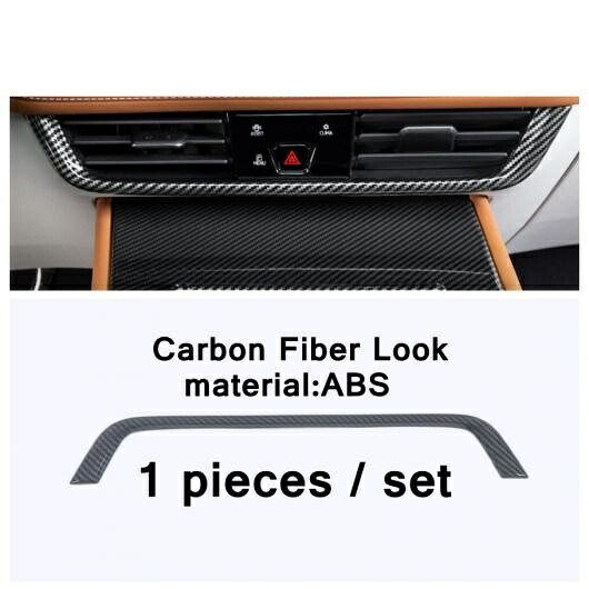 カーボンファイバー アクセサリー 適用: VW フォルクスワーゲン/VOLKSWAGEN アトラス/テラモント 2021 2022 アームレスト ボックス/ヘッドライト ヘッドランプ スイッチ ボタン カバー タイプJ AL-PP-4208 AL Interior parts for cars