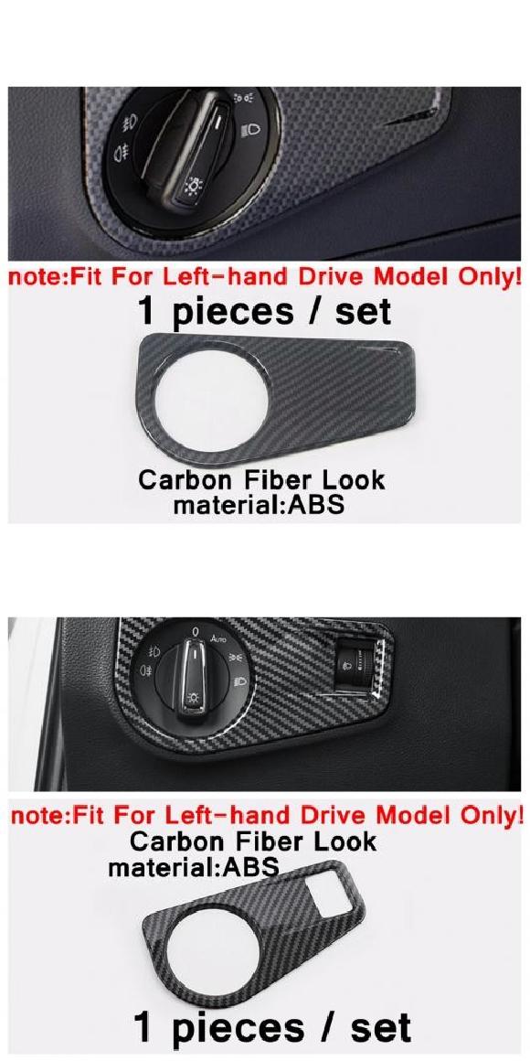 カーボンファイバー アクセサリー 適用: VW フォルクスワーゲン/VOLKSWAGEN アトラス/テラモント 2017-2020 インストルメント ゲージ/アームレスト ボックス/ウインドウ リフト タイプB・タイプD AL-PP-4171 AL Interior parts for cars 8,986円