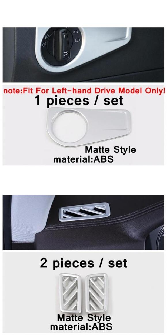 ステアリング ホイール/ヘッドランプ スイッチ ボタン/リード ライト カバー トリム マット 適用: VW フォルクスワーゲン/VOLKSWAGEN アトラス/テラモント 2017-2020 インテリア タイプB・タイプI AL-PP-4172 AL Interior parts for cars｜オートパーツエージェンシー
