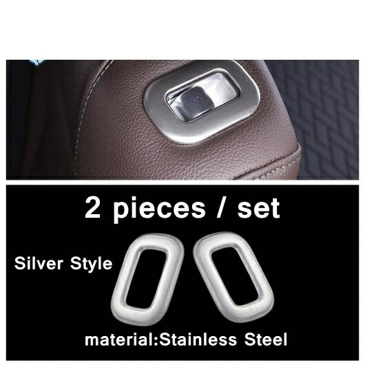 ステンレス スチール アクセサリー 適用: メルセデス・ベンツ GLE GLS GLE320 450 2020 2021 リード ライト/カップホルダー ドリンク ボトル カバー トリム タイプ4 AL-PP-4280 AL Interior parts for cars