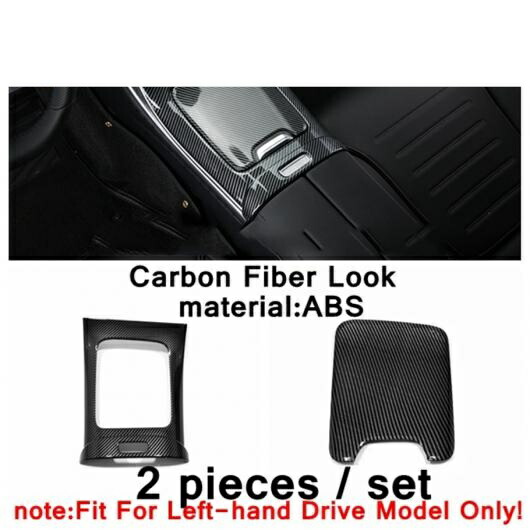 カーボンファイバー アクセサリー 適用: メルセデス・ベンツ C クラス W206 セダン 2022 ドア ステレオ スピーカー/カップホルダー カバー インテリア トリム タイプ13 AL-PP-4435 AL Car parts