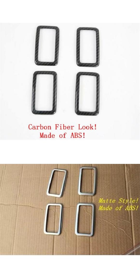 ルーフ リード ライト ランプ 装飾 フレーム カバー トリム ABS 適用: トヨタ シエナ XL30 2011-2020 マット/カーボン調 インテリア カーボン調・マット AL-PP-4445 AL Car parts