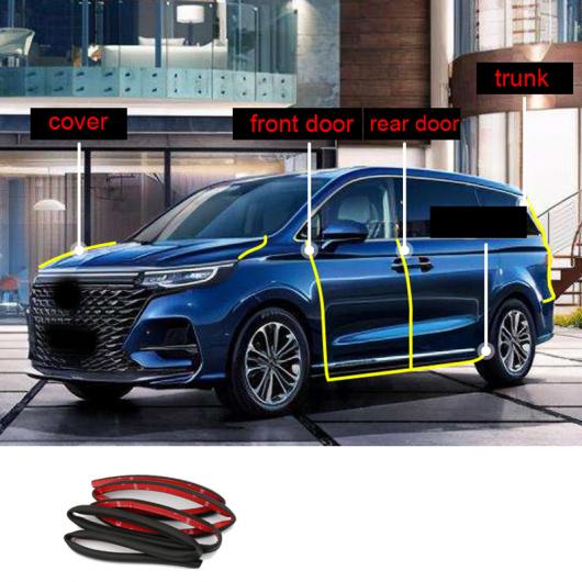 適用: MG IMAX8 2021 インストルメント パネル シール ドア シール サウンド 絶縁 AL-PP-4556 AL Interior parts for cars