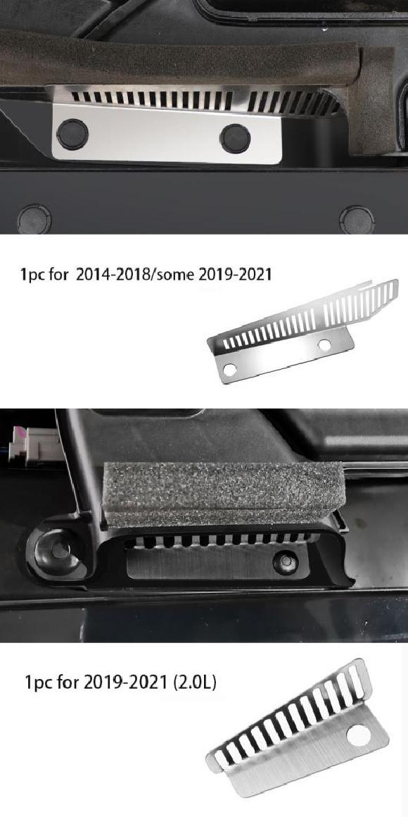 1ピース 適用: 日産 ローグ 2014-2021 X-トレイル エンジン 吸気口 保護 カバー タイプ1・タイプ2 AL-PP-4687 AL Exterior parts for cars