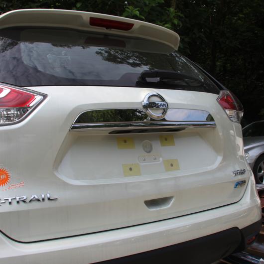 1ピース 適用: 日産 ローグ 2014-2020 X-トレイル トランク テールゲート 装飾 ストリップ AL-PP-4714 AL Exterior parts for cars