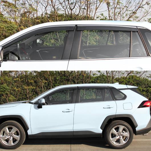 4ピース 適用: トヨタ RAV4 2020-2021 ウィンドウ バイザー AL-PP-4747 AL Exterior parts for cars|オートパーツエージェンシー