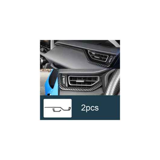 カーボンファイバー パターン 適用: トヨタ RAV4 2020-2021 インテリア ギア 通気口 装飾 フレーム タイプ12 AL-PP-4763 AL Exterior parts for cars|オートパーツエージェンシー