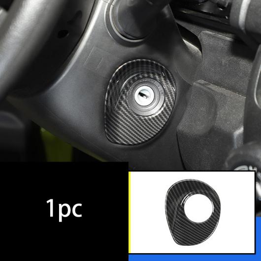 カーボンファイバー パターン 適用: スズキ ジムニー 2019-2020 JB64-JB74 インテリア セントラル コントロール 装飾 アクセサリー タイプ1 AL-PP-4901 AL Car parts｜オートパーツエージェンシー