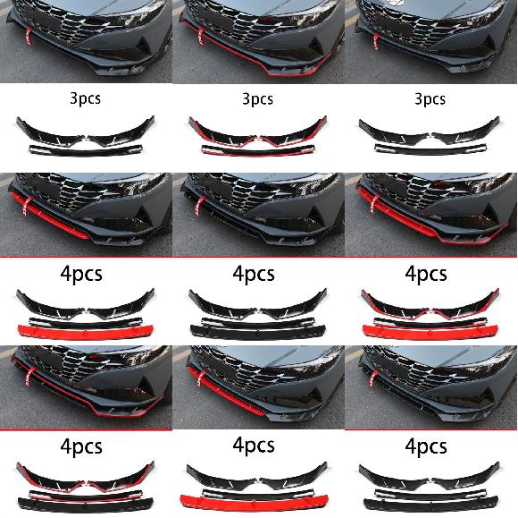 適用: ヒュンダイ/現代/HYUNDAI エラントラ 2021-2022 フロント シャベル 前側 リップ スモール カバー スポーツ トリム タイプ1～タイプ9 AL-PP-4989 AL Car parts