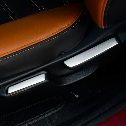 3ピース ステンレス スチール 適用: ホンダ ベゼル/ヴェゼル XRV フィット シート レンチ スパンコール 装飾 ステッカー AL-PP-5233 AL Interior parts for cars