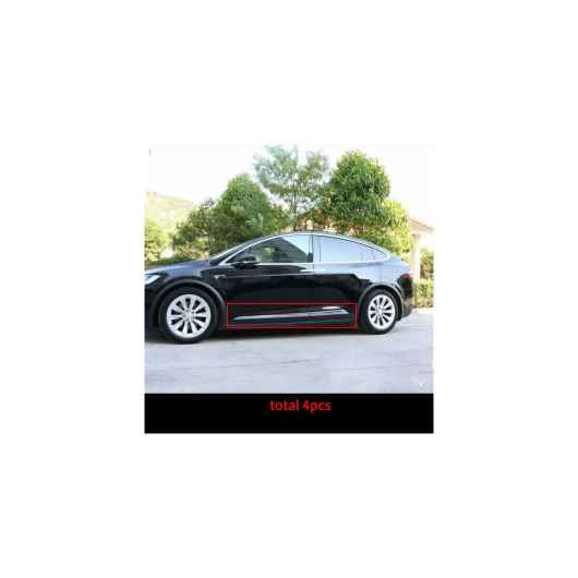 適用: テスラ/TESLA モデル X 2016-2019 ボディ モールディング ドア トリム ストリップ 保護 装飾 タイプ1 AL-PP-5040 AL Car parts