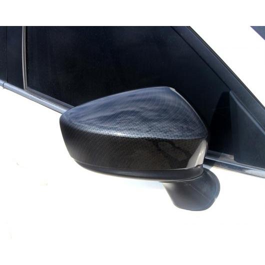 2ピース 適用: MAZDA3 アクセラ 2014-2017 バックミラー ミラー カバー リバース バックミラー ミラー 装飾 カバー ステッカー カーボン調 AL-PP-5361 AL Interior parts for cars|オートパーツエージェンシー