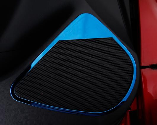 4ピース 適用: マツダ CX-4 ドア ステレオ 装飾 フレーム ステンレス スチール ホーン 装飾 リング AL-PP-5675 AL Interior parts for cars 21,726円