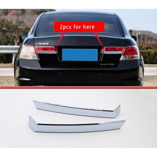 2ピース 適用: ホンダ アコード 2008-2012 テールライト トリム ストリップ ステッカー タイプ2 AL-PP-6210 AL Exterior parts for cars