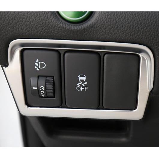 1ピース 適用: ホンダ CRV 2012-2016 ヘッドライト アジャスター スイッチ トリム エネルギー SAVING スイッチ ボタン 装飾 フレーム ホワイト AL-PP-6247 AL Interior parts for cars