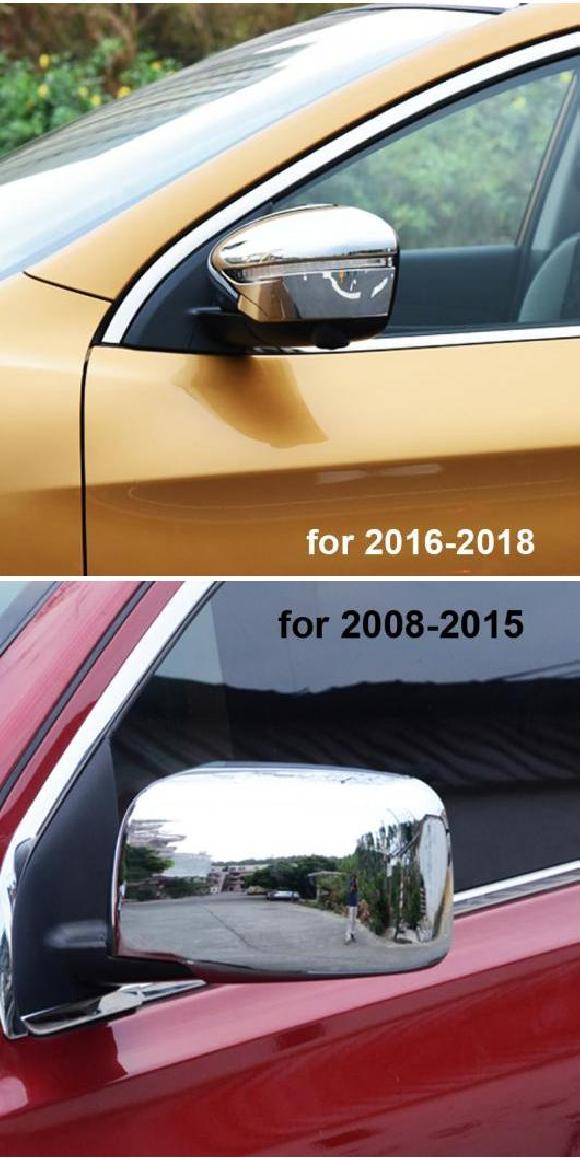 2ピース 適用: 日産 キャシュカイ 2008-2015 2016-2018 バックミラー ミラー カバー 保護 タイプ1・タイプ3 AL-PP-6182 AL Exterior parts for cars