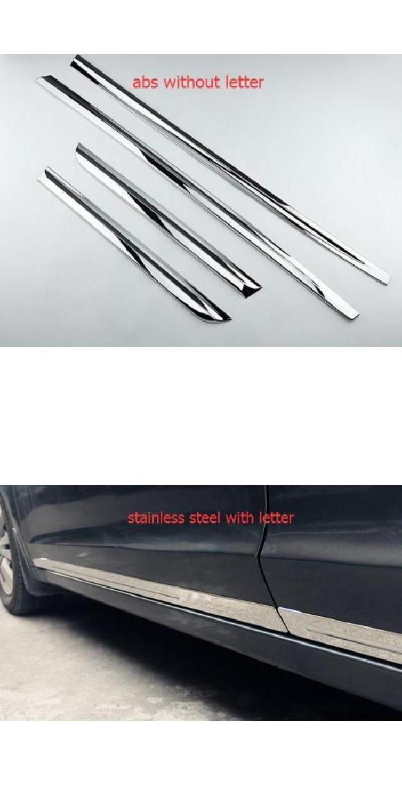 4ピース 適用: ホンダ アコード 2008-2012 ボディ トリム ドア 装飾 バー レターなし・レター AL-PP-6193 AL Exterior parts for cars|オートパーツエージェンシー