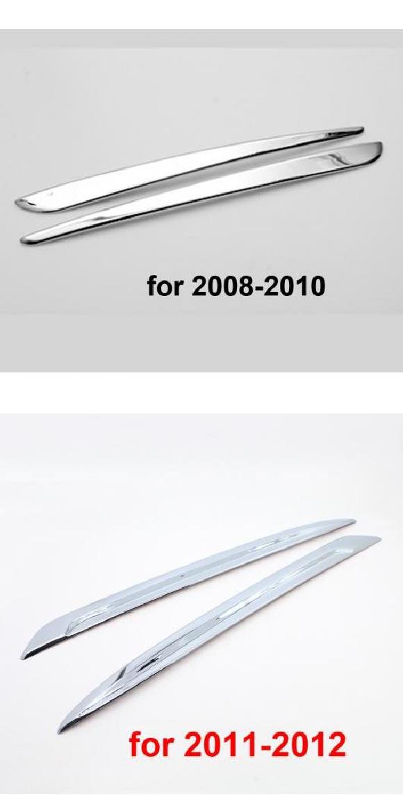 2ピース ABS 適用: ホンダ アコード 2008-2010 2011-2012 アンダー フォグランプ 装飾 トリム 2008-2010・2011-2012 AL-PP-6216 AL Exterior parts for cars 15,600円