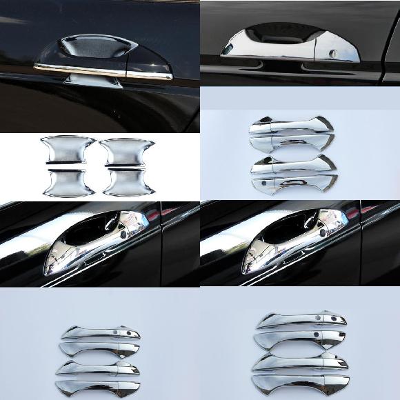 4ピース 適用: ホンダ アコード 2008-2012ドア ボウル ステッカー ドア ボウル ボディ トリム ストリップ タイプ1～タイプ4 AL-PP-6237 AL Exterior parts for cars