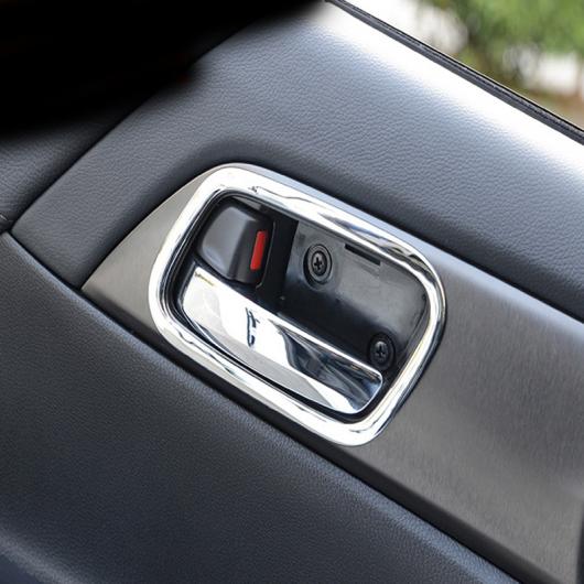 4ピース 適用: ホンダ アコード 2014-2017 インサイド ドア ハンドル 装飾 フレーム ストリップ ステッカー AL-PP-6307 AL Interior parts for cars