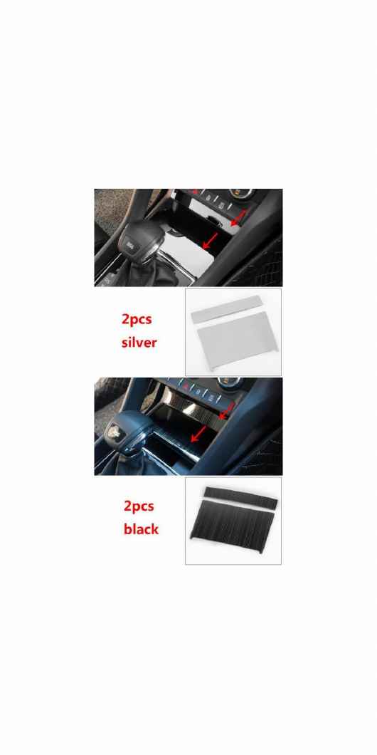 1ピース 適用: シュコダ コディアック ギア パネル 装飾 タイプ4・タイプ6 AL-PP-6267 AL Interior parts for cars