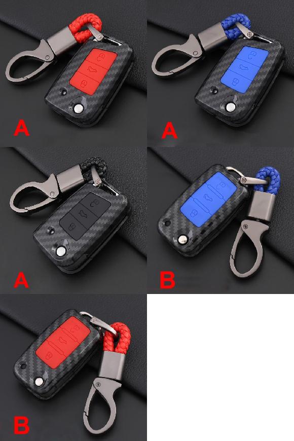 1ピース 適用: シュコダ コディアック キー 金属 カバー タイプ1～タイプ6 AL-PP-6400 AL Interior parts for cars