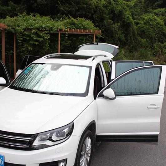 8/10ピース 適用: フォルクスワーゲン/VOLKSWAGEN ティグアン 2010-2018 サンシェード AL-PP-6458 AL Exterior parts for cars