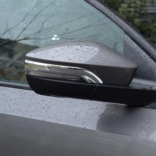 2ピース 適用: シュコダ オクタヴィア 2015-2017 バックミラー ミラー 装飾 ストリップ AL-PP-6627 AL Exterior parts for cars