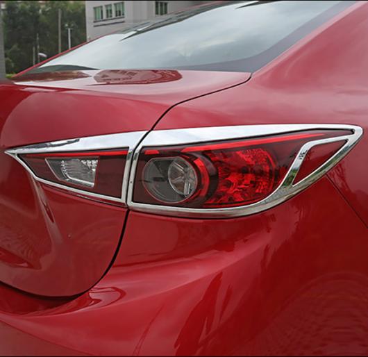 4ピース 適用: MAZDA3 ハッチバック アクセラ 2017 テールライト 装飾 フレーム AL-PP-6722 AL Exterior parts for cars