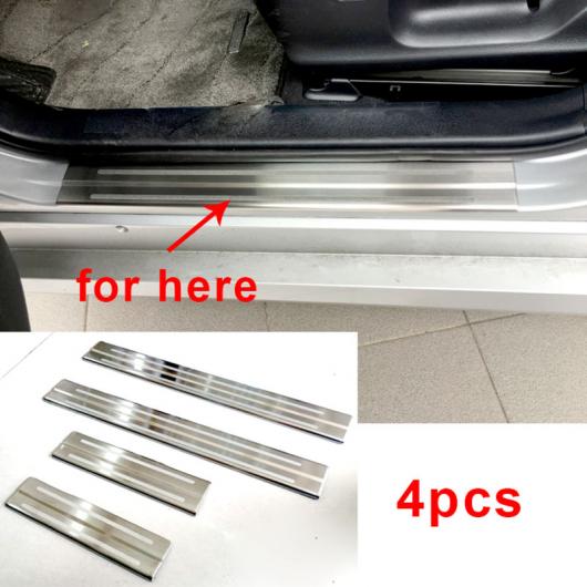 4ピース 適用: トヨタ プリウス 50 2016-2019 ペダル バー ドア アウター ステップ 装飾 AL-PP-7061 AL Interior parts for cars｜オートパーツエージェンシー