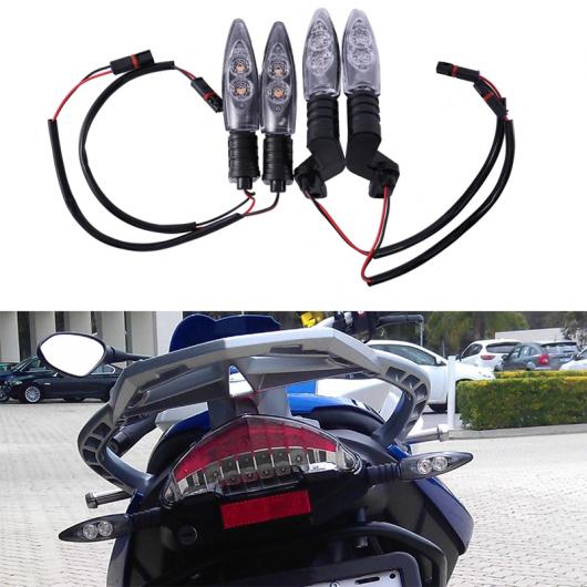 オートバイ フロント リア LED ターンシグナルライト スモーク レンズ サイド インジケーター 適用: BMW S1000R S1000RR S1000XR R1200GS R1200RS ブラック AL-PP-7226 AL Car parts