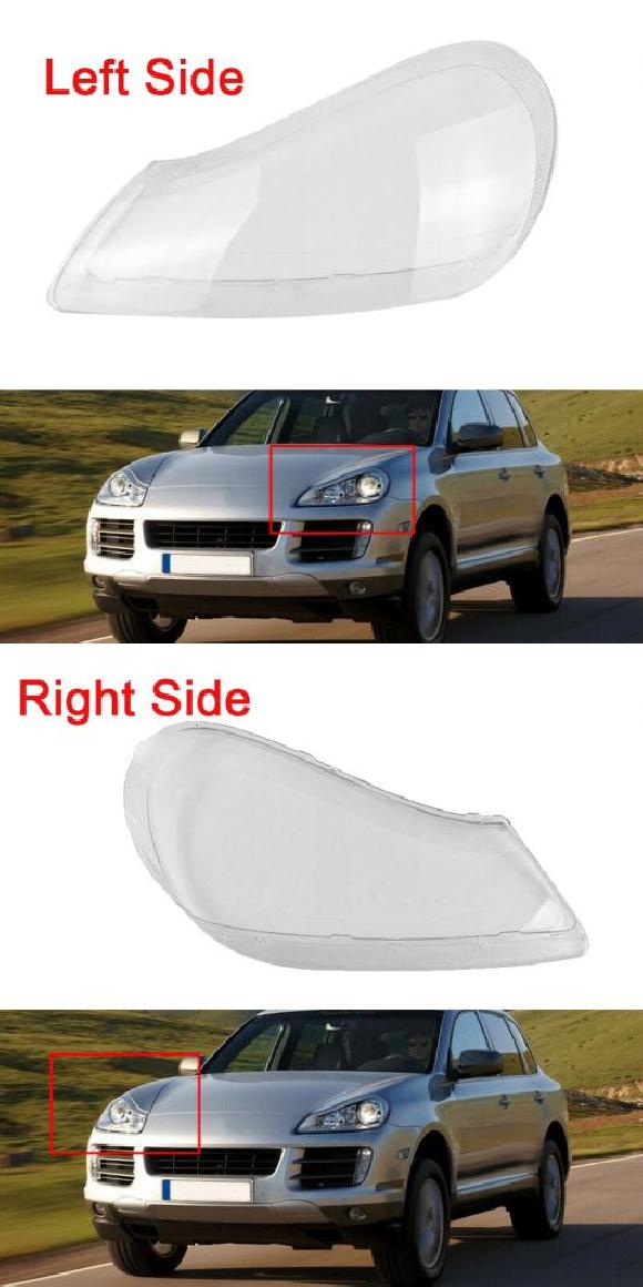 クリア ヘッドライト レンズ カバー ヘッドライト ヘッド ライト ランプ カバー 適用: ポルシェ/PORSCHE カイエン 2008-2010 左・右 AL-PP-7326 AL Car parts 13,790円