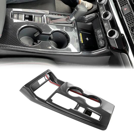 4ピース カーボンファイバー セントラル ギア パネル コントロール パネル デカール インテリア 適用: ホンダ シビック 11TH 2021-2022 AL-PP-7743 AL Interior parts for cars