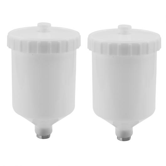 2ピース 600ML ペイント ワーニング CAN エア スプレー ツール プラスチック POT 糸 コネクタ スプレー ツール タイプ1 AL-PP-8920 AL Car parts