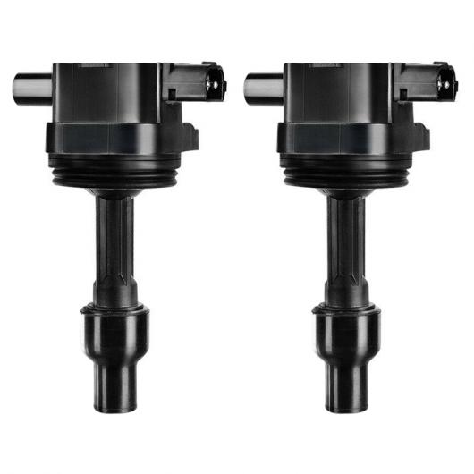 2ピース イグニッション コイル 適用: ボルボ/VOLVO S40 V40 2000-2004 L4 1.9L UF-365 1275602 12756029 ブラック AL-PP-8976 AL Car parts|オートパーツエージェンシー