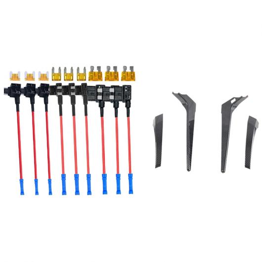 1セット 3タイプ ADD-A-サーキット アダプタ&ヒューズ キット&4X 適用: 三菱 パジェロ スポーツ 2020 左ハンドル車 ギア シフト ノブ フレーム AL-PP-9228 AL Car parts|オートパーツエージェンシー