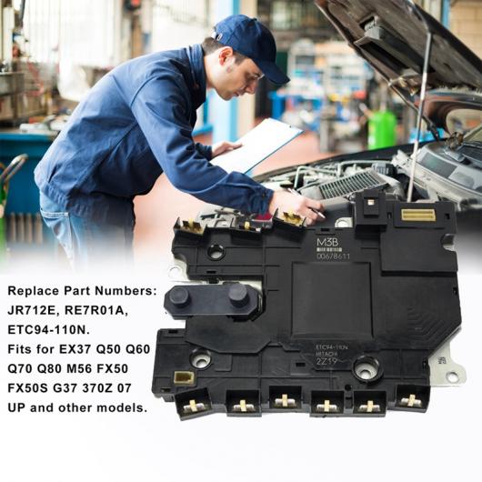 RE7R01A ETC94-110N トランスミッション コントロール モジュール ユニット TCU TCM 適用: インフィニティ/INFINITI EX37 Q50 Q60 Q70 M56 FX50 FX50S G37 370Z AL-PP-9510 AL Car parts
